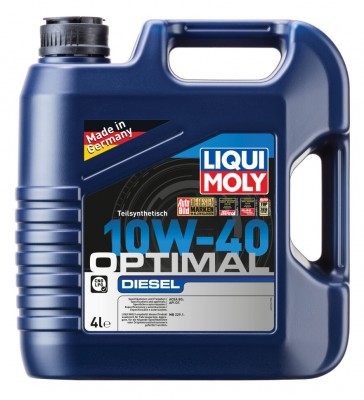 LiquiMoly П/с. мот.масло Optimal Diesel 10W-40 CF B3 (4л)