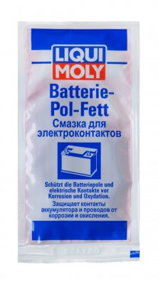 LiquiMoly Смазка д/электроконтактов Batterie-Pol-Fett (0,01кг)