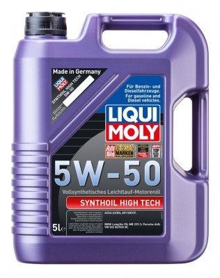 LiquiMoly Синт. мот.масло Synthoil High Tech 5W-50 CF/SM A3/B4 (5л)