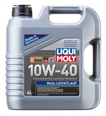 LiquiMoly П/с. мот.масло MoS2 Leichtlauf 10W-40 (4л)