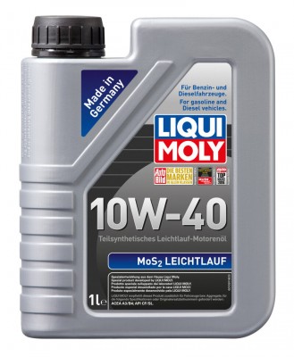 LiquiMoly П/с. мот.масло MoS2 Leichtlauf 10W-40 (1л)
