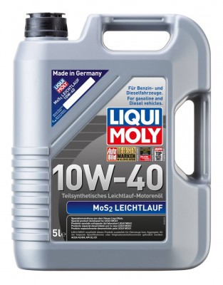 LiquiMoly П/с. мот.масло MoS2 Leichtlauf 10W-40 (5л)
