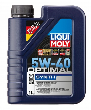 LiquiMoly НС-синт. мот.масло Optimal Synth 5W-40 (1л)