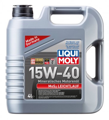 LiquiMoly П/с. мот.масло MoS2 Leichtlauf 15W-40 (4л)