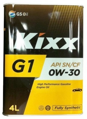 KIXX G1 Синтетическое мот. масло 0W-30 SN PLUS (4л)