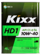 KIXX HD1 Диз. мот. масло 10W-40 CI-4/E7 (4л)