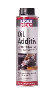 LiquiMoly Антифрикц.присадка с дисульфидом молибдена в мот.масло Oil Additiv (0,3л)