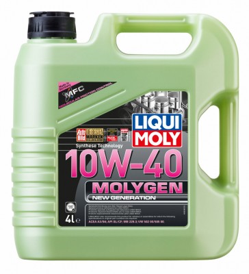 LiquiMoly НС-синт.мот.масло Molygen New Generation 10W-40 SL/CF;A3/B4 (4л)