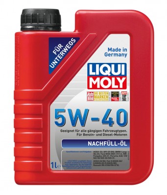 LiquiMoly НС-синт. мот.масло Nachfull Oil 5W-40 CF/SN C3 (1л)